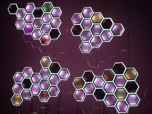 AV-interactive Light Fragments, Janina Schlichte und Iwer Petersen