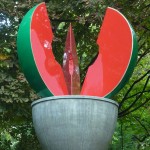 Thomas Schütte, Kirschensäule, Marl 2017