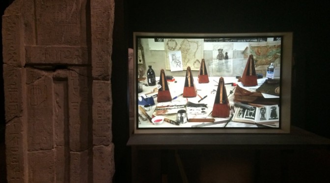 William Kentridge, Carnet d'Egypte: Nubian Landscape, 2010