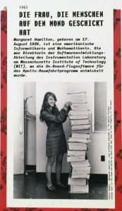 Timeline in der Ausstellung "Computer Grrrls", HMKV, 2019