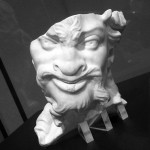 Antiker Satyrkopf