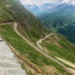Serpentinen am Timmelsjoch