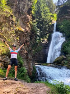 Der schönste Rastplatz der Tour